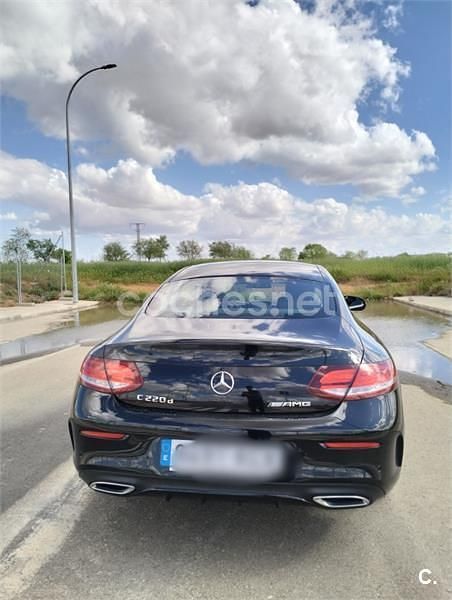 Usado Mercedes C220 170 CV (125 kW) 2017 Negro Coupe