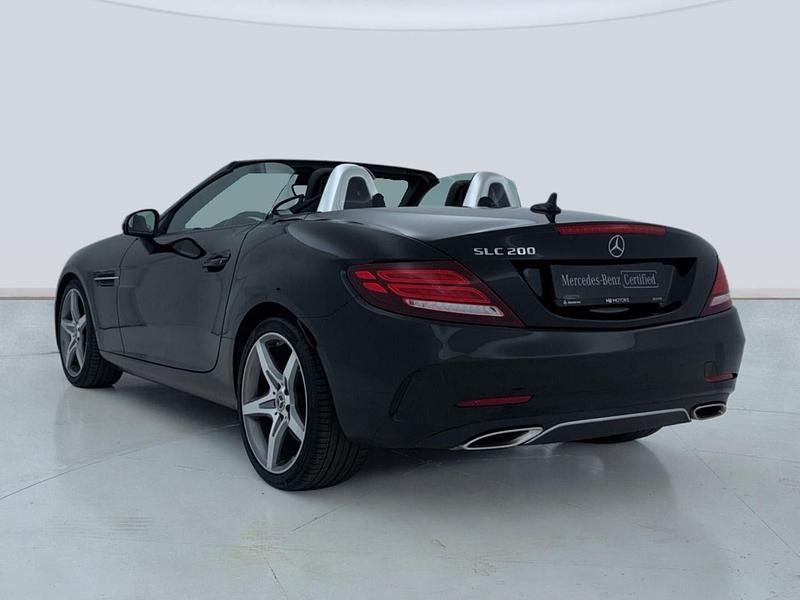 Usado Mercedes SLC200 184 CV (135 kW) 2019 Negro Descapotable