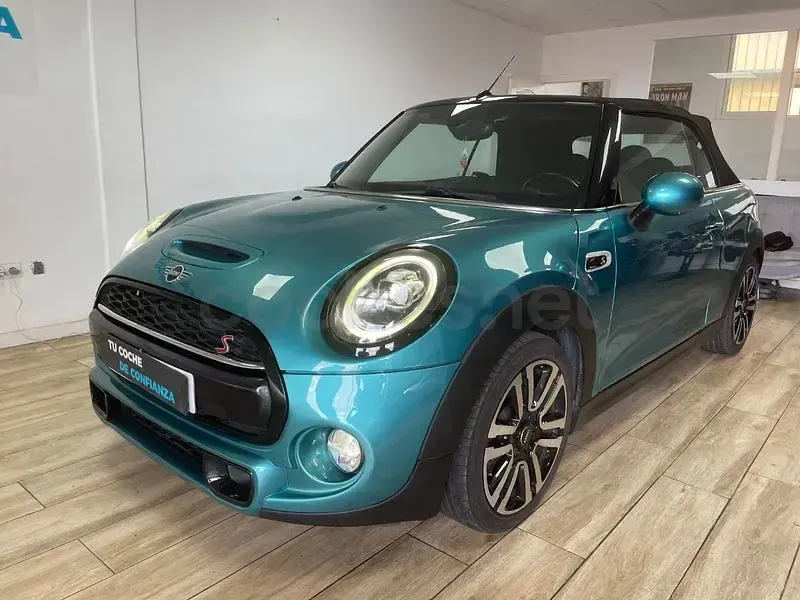 Usado Mini Cooper SD Cabriolet 170 CV (125 kW) 2019 Azul Descapotable
