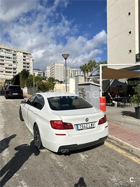 Usado BMW 520 Efficient Dynamics 184 CV (135 kW) 2012 Blanco Berlina