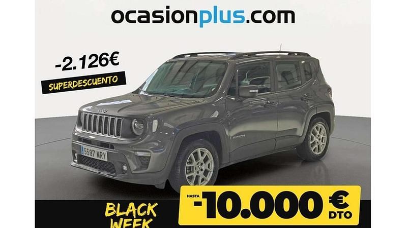 Gris Usado 2024 Jeep Renegade Altitude SUV | 21.264 € (Precio justo) - Imagen 1/4