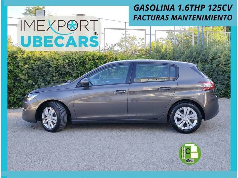 Marrón Usado 2015 Peugeot 308 Active Berlina | 9900 € (Precio justo) - Imagen 1/4