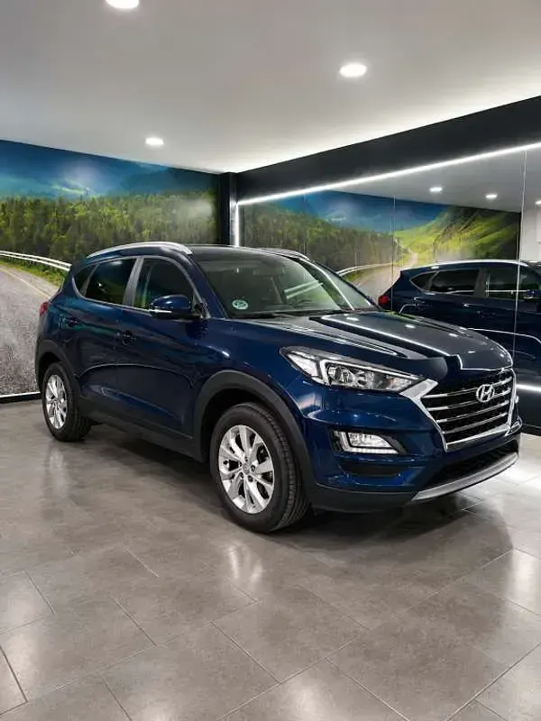 Usado Hyundai Tucson 132 CV (97 kW) 2019 Azul SUV
