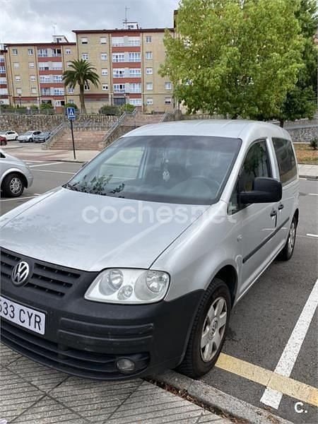 Gris / plata Usado 2004 VW Caddy Life Monovolumen | 5500 € (Buen precio) - Imagen 1/4
