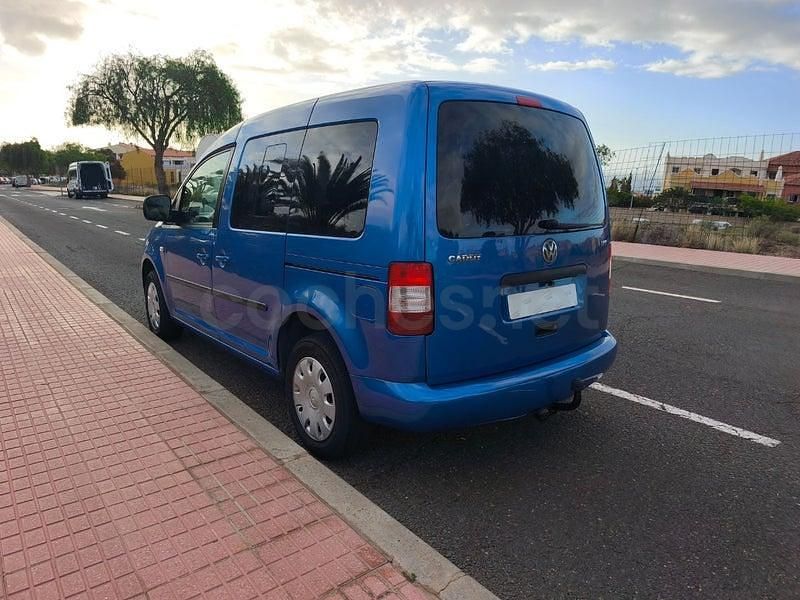 Usado VW Caddy Life 75 CV (55 kW) 2008 Azul Monovolumen