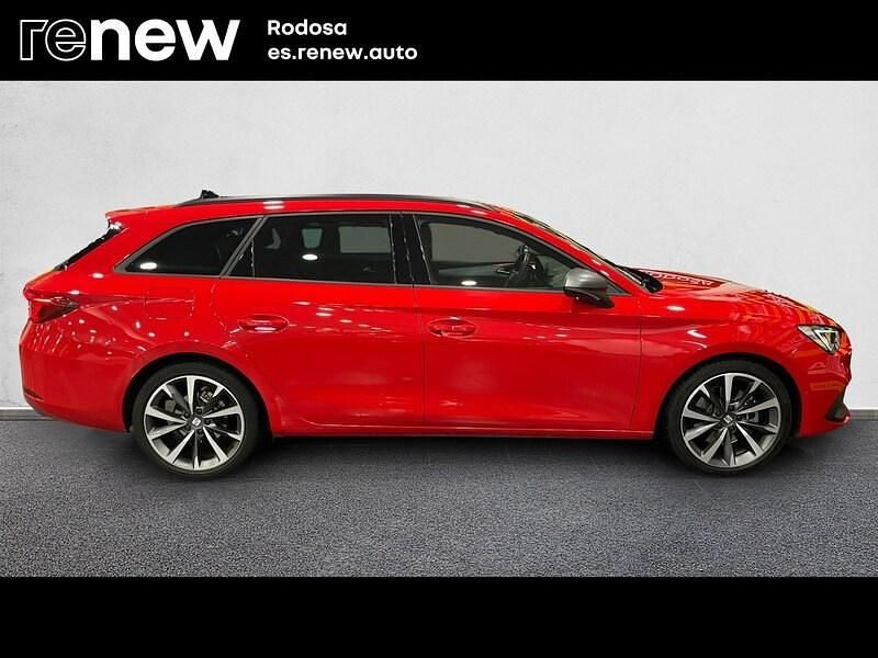 Usado Seat Leon FR 150 CV (110 kW) 2020 Rojo Berlina