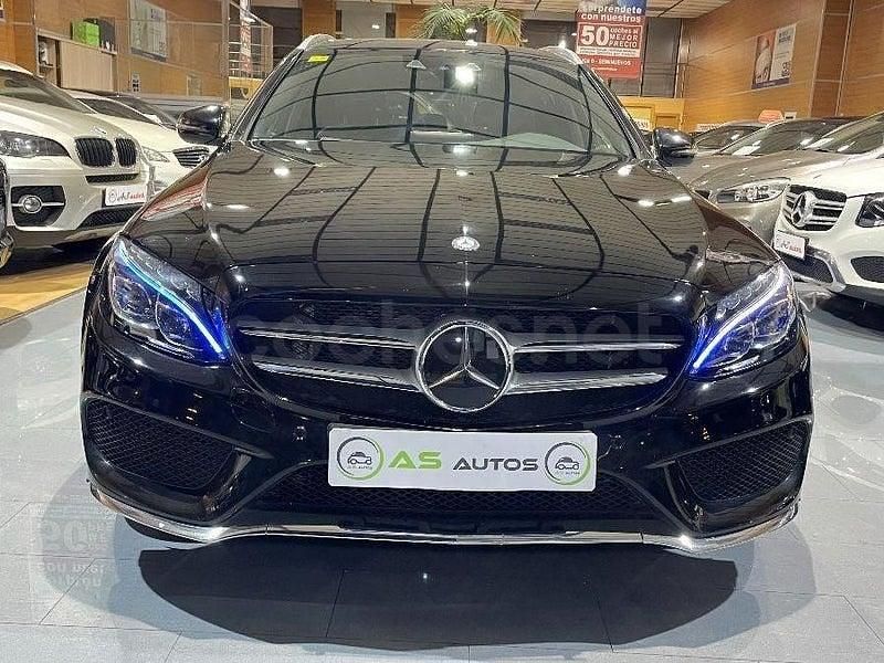 Usado Mercedes C250 204 CV (150 kW) 2017 Negro Familiar