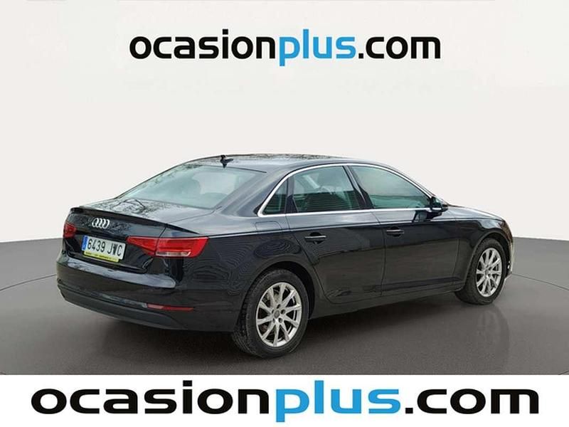 Usado Audi A4 150 CV (110 kW) 2017 Negro Berlina
