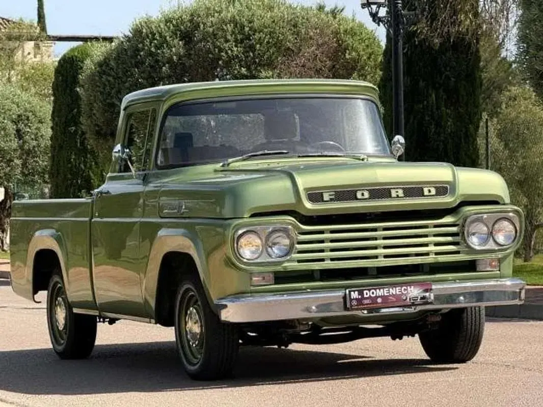 Usado Ford F100 159 CV (116 kW) 1959 Verde Pickup/Camioneta