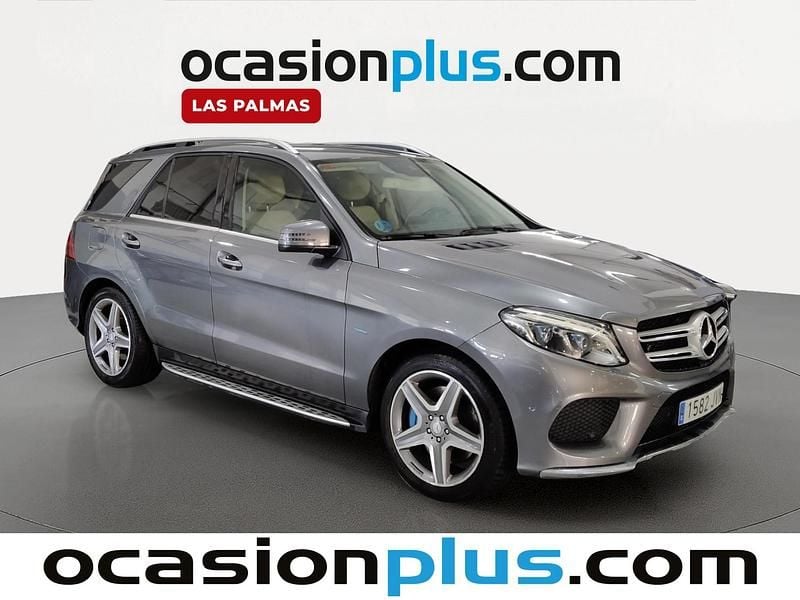 Usado Mercedes GLE500 442 CV (325 kW) 2016 Gris Pickup/Camioneta