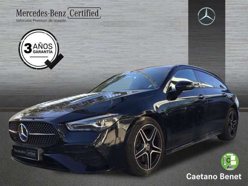 Negro Usado 2024 Mercedes CLA200 Shooting Brake Familiar | 37.900 € (Precio justo) - Imagen 1/4
