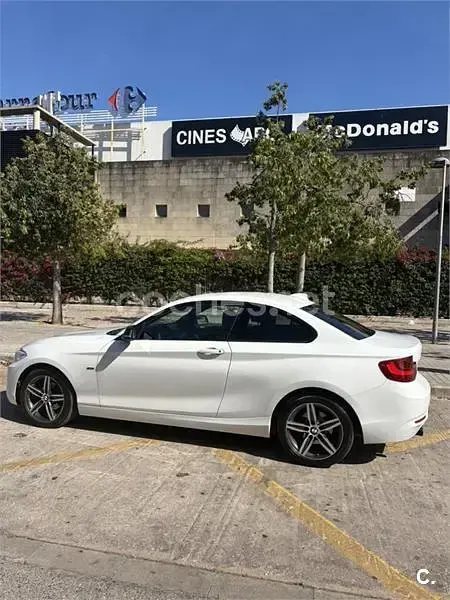 Usado BMW 218 Sport Line 143 CV (105 kW) 2014 Blanco Coupe
