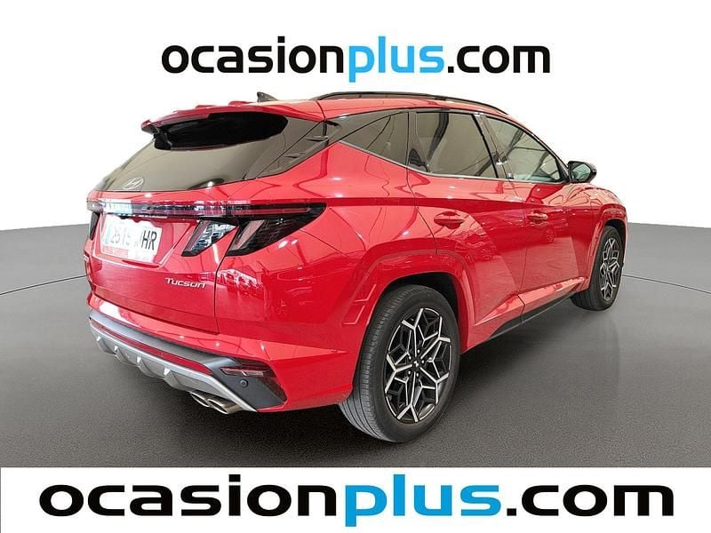 Usado Hyundai Tucson N Line 150 CV (110 kW) 2023 Rojo SUV
