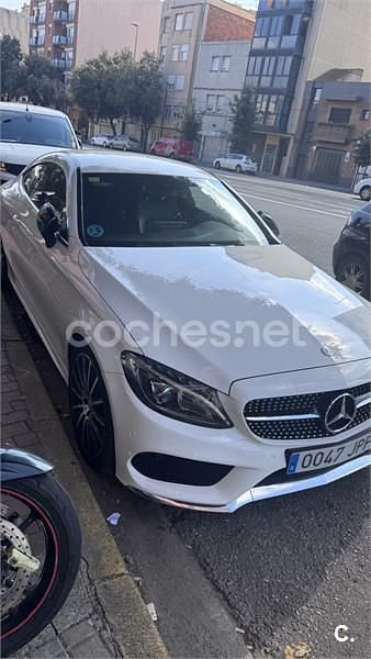 Usado Mercedes C220 170 CV (125 kW) 2016 Blanco Coupe
