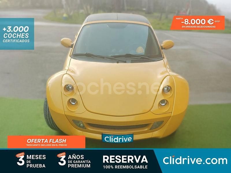 Amarillo Usado 2003 Smart Roadster Descapotable | 8890 € - Imagen 1/4