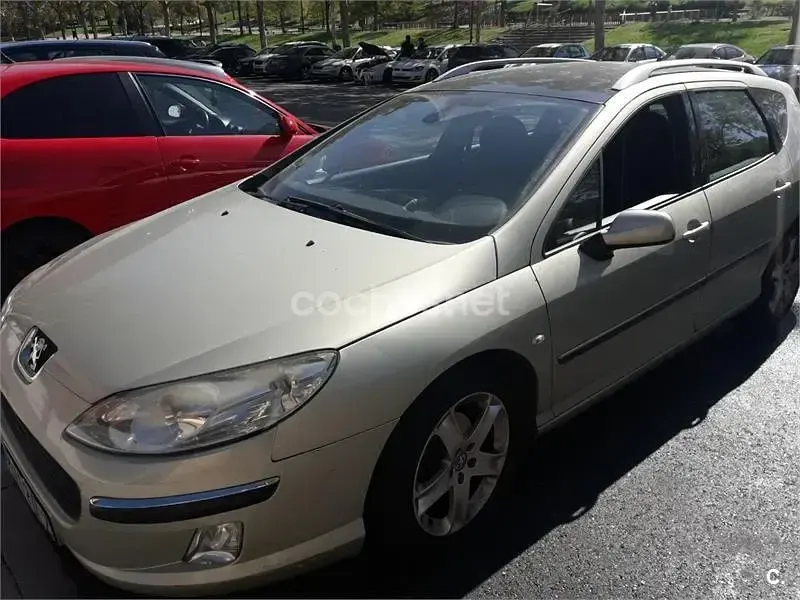 Usado Peugeot 407 136 CV (100 kW) 2005 Beige Familiar