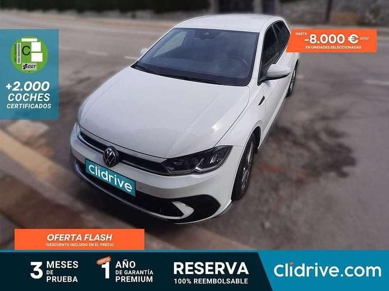 Blanco Usado 2023 VW Polo R-line Utilitario | 18.890 € (Precio justo) - Imagen 1/3