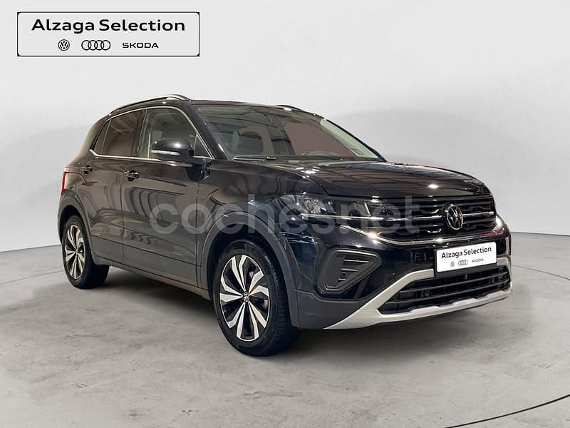 Negro Usado 2024 VW T-Cross Life SUV | 24.900 € (Un poco caro) - Imagen 1/4