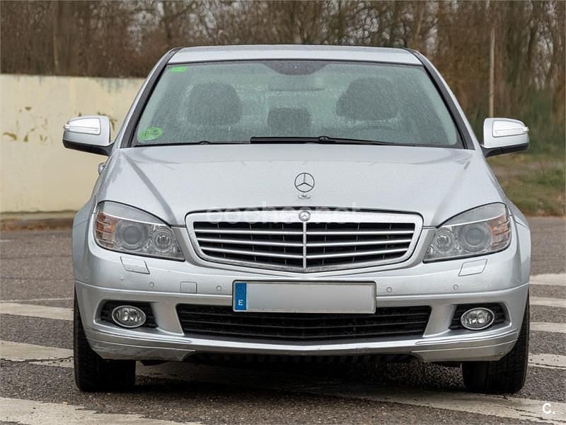 Usado Mercedes C350 Elegance 272 CV (200 kW) 2008 Gris / plata Berlina