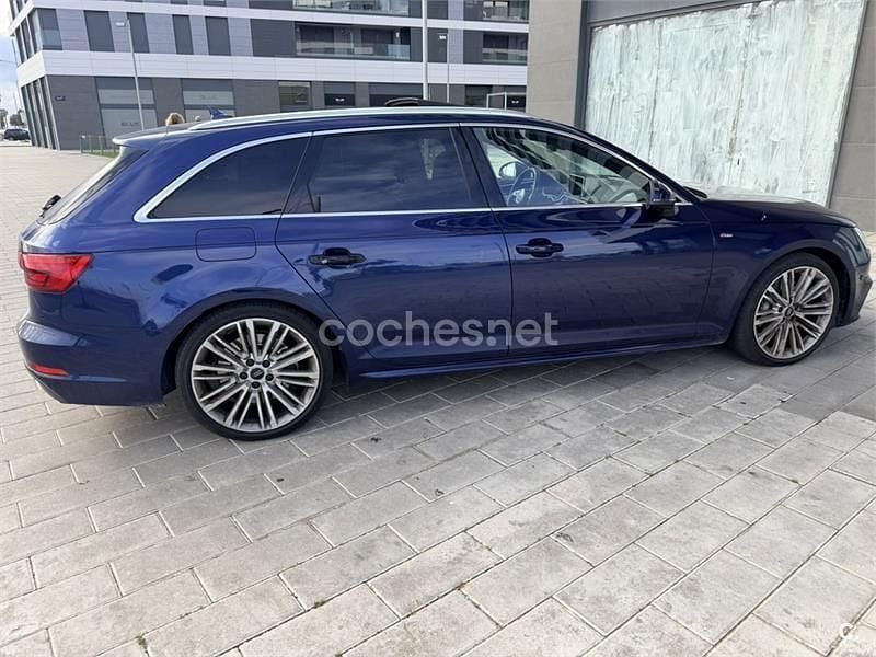 Azul Usado 2017 Audi A4 S-Line Familiar | 27.000 € (Precio justo) - Imagen 1/4