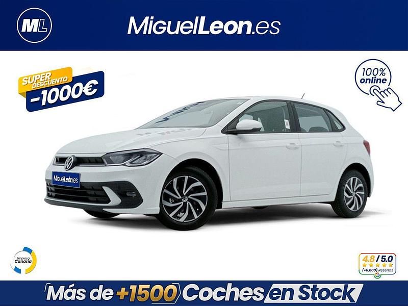 Blanco Usado 2022 VW Polo Life Berlina | 15.985 € (Precio justo) - Imagen 1/3