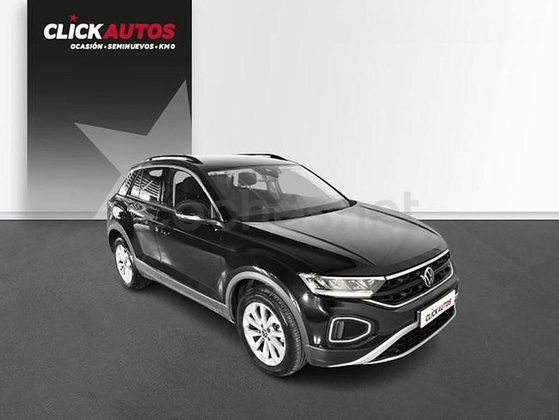 Usado VW T-Roc Life 110 CV (80 kW) 2022 Negro SUV