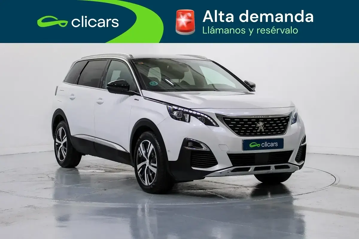 Usado Peugeot 5008 GT-line 180 CV (132 kW) 2019 Blanco SUV