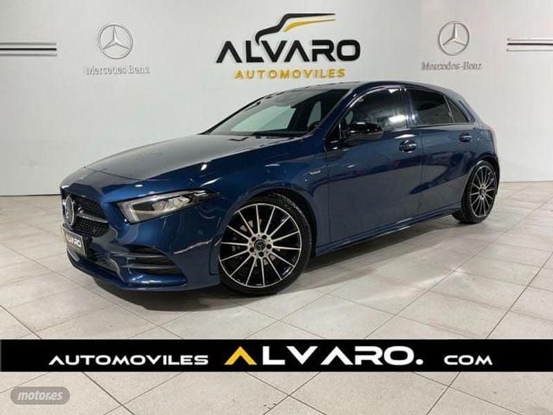 Azul Usado 2021 Mercedes A200 Berlina | 27.490 € (Precio justo) - Imagen 1/4