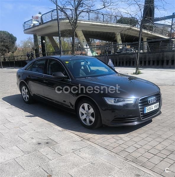 Usado Audi A6 Advanced 177 CV (130 kW) 2012 Negro Berlina