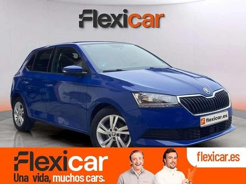 Usado Skoda Fabia Ambition 95 CV (69 kW) 2021 Azul Utilitario