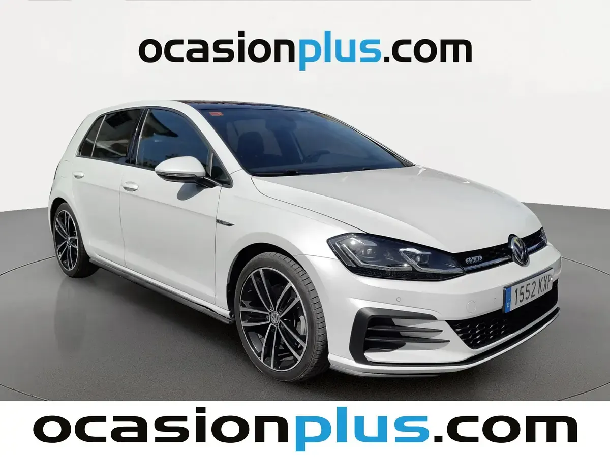 Usado VW Golf VII GTD 184 CV (135 kW) 2019 Blanco Utilitario