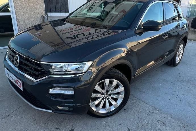 Gris Usado 2020 VW T-Roc Advance SUV | 14.549 € - Imagen 1/4