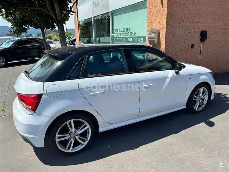 Usado Audi A1 Sportback 95 CV (69 kW) 2018 Blanco Utilitario