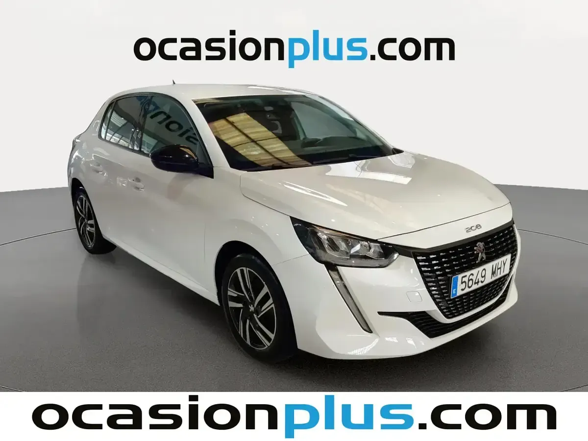 Usado Peugeot 208 Allure 100 CV (73 kW) 2023 Blanco Utilitario