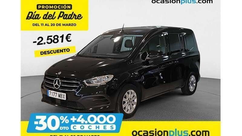 Negro Usado 2022 Mercedes 180 Berlina | 25.819 € (Precio justo) - Imagen 1/4
