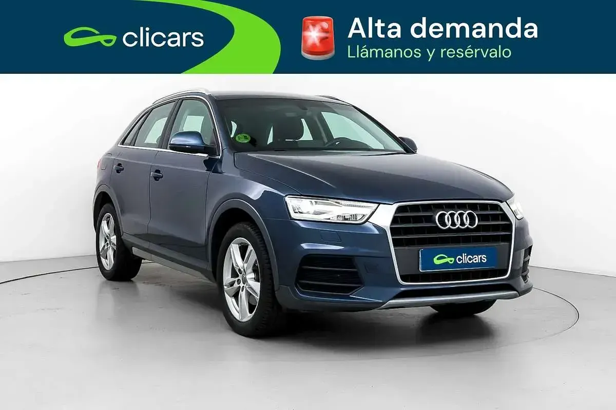 Usado Audi Q3 Design 150 CV (110 kW) 2016 Azul SUV