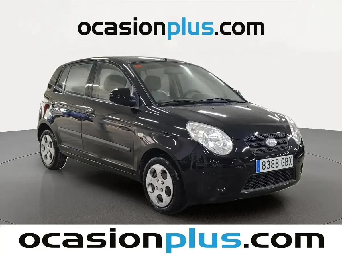 Usado Kia Picanto 65 CV (47 kW) 2008 Negro Utilitario