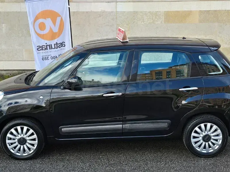 Usado Fiat 500L 85 CV (62 kW) 2015 Negro Monovolumen