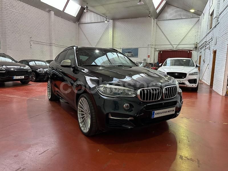 Negro Usado 2016 BMW X6 M50 Executive SUV | 45.999 € (Precio justo) - Imagen 1/4