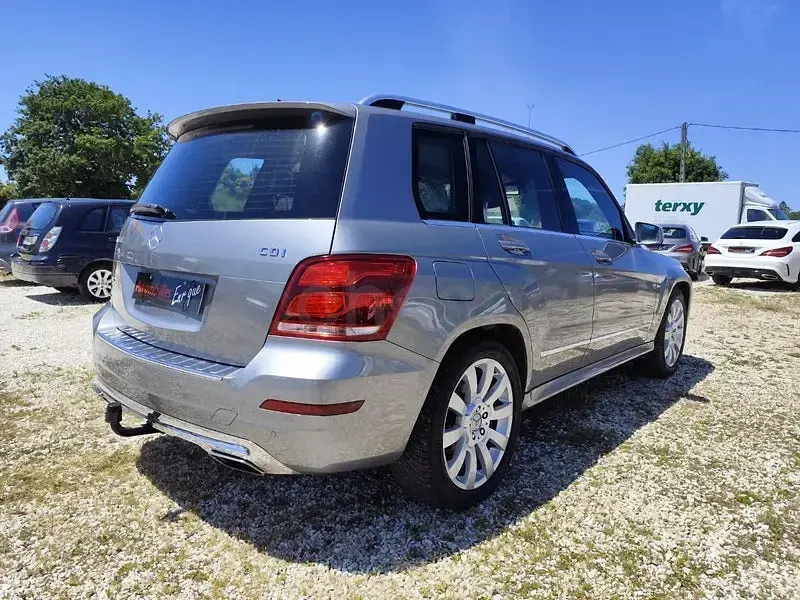 Usado Mercedes GLK220 170 CV (125 kW) 2013 Gris / plata SUV