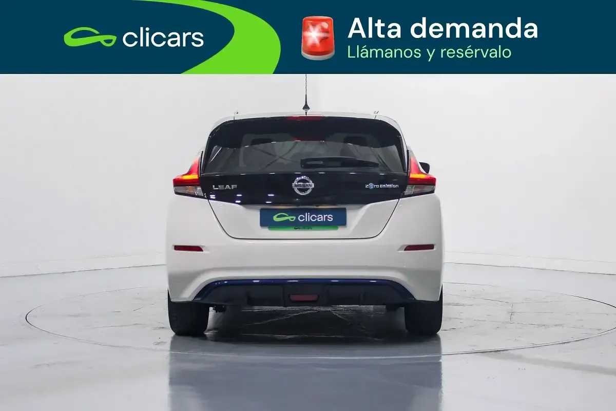 Usado Nissan Leaf Acenta 110 kW (150 CV) 2021 Blanco Utilitario