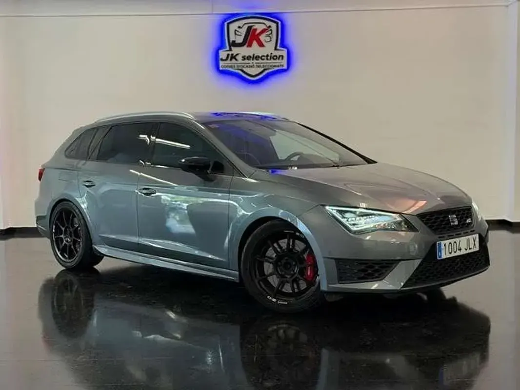 Usado Seat Leon ST Cupra 290 290 CV (213 kW) 2016 Gris Familiar