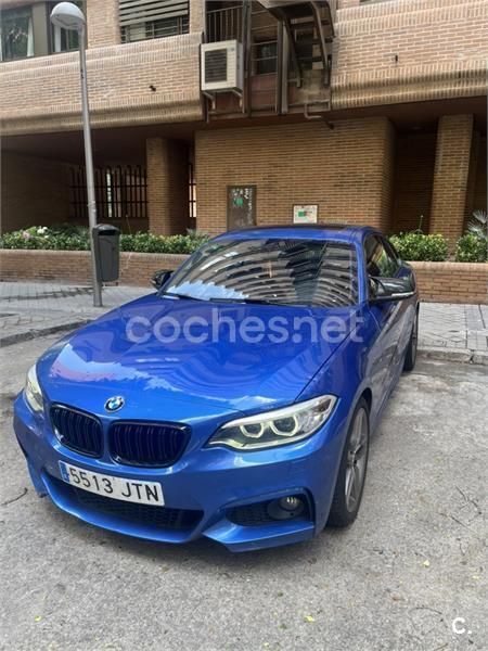 Usado BMW 220 Shadowline 184 CV (135 kW) 2016 Azul Coupe