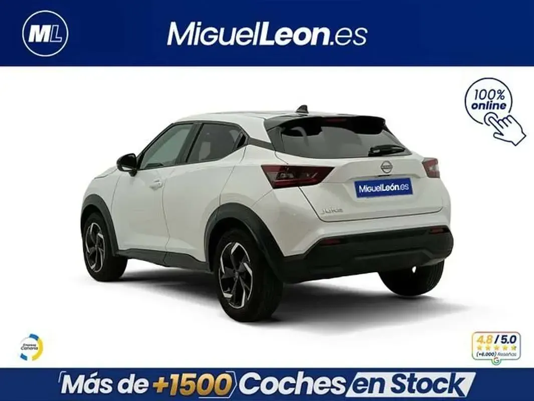 Usado Nissan Juke N-Connecta 114 CV (83 kW) 2023 Blanco SUV