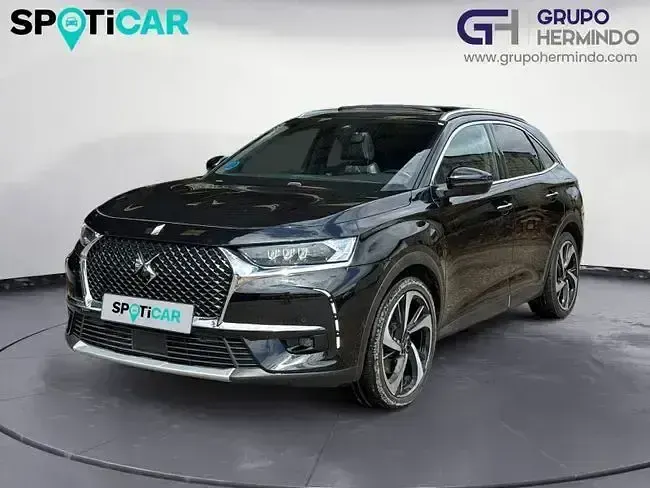 Usado DS Automobiles DS7 Crossback Grand Chic 300 CV (220 kW) 2021 Negro SUV