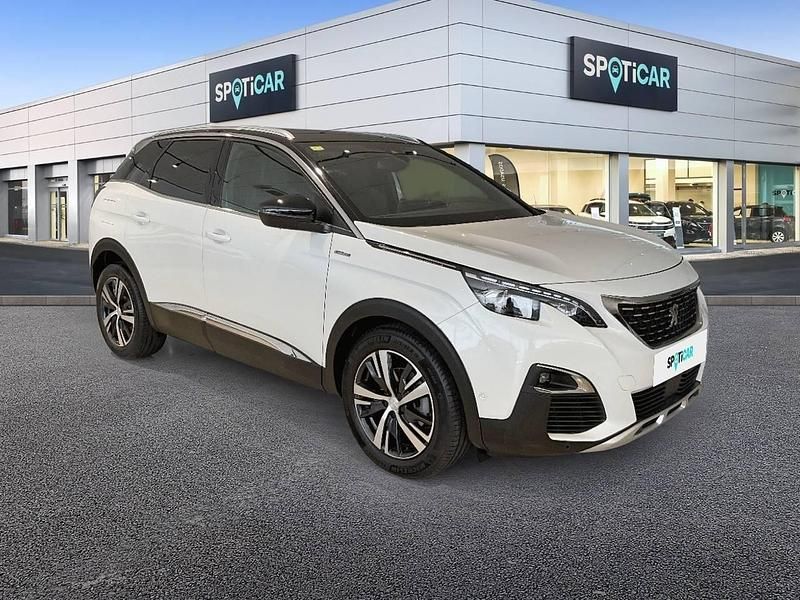 Usado Peugeot 3008 GT-line 130 CV (95 kW) 2018 Blanco SUV