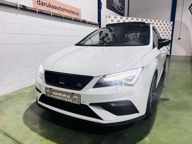 Usado Seat Leon FR 184 CV (135 kW) 2017 Blanco Utilitario