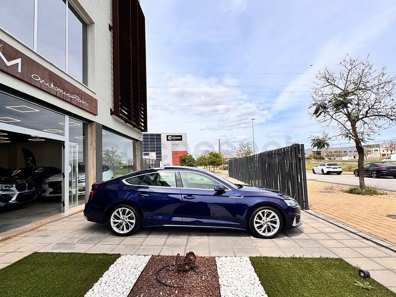 Usado Audi A5 Sportback Advanced Plus 163 CV (119 kW) 2020 Azul Utilitario