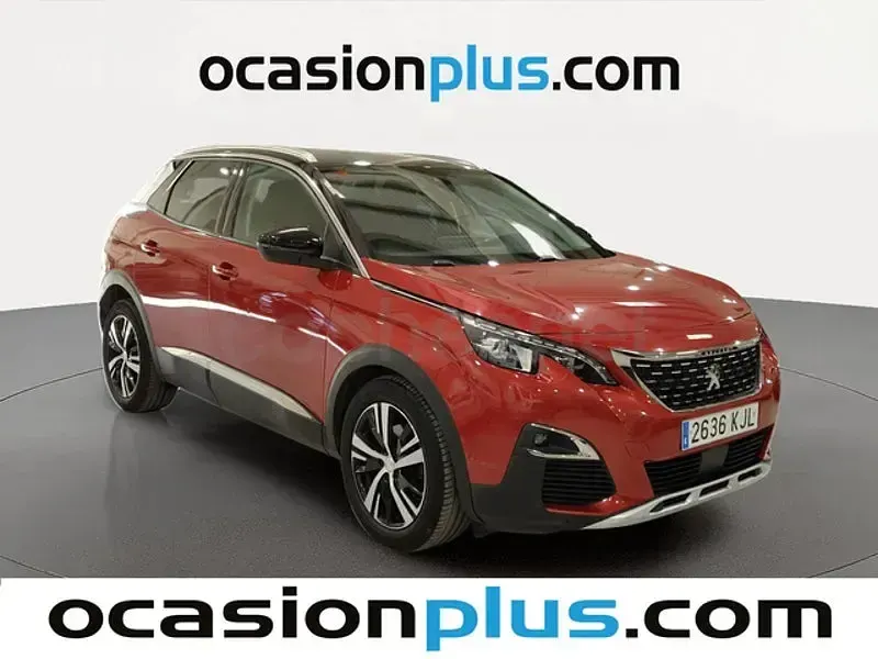 Usado Peugeot 3008 Allure 165 CV (121 kW) 2018 Rojo SUV