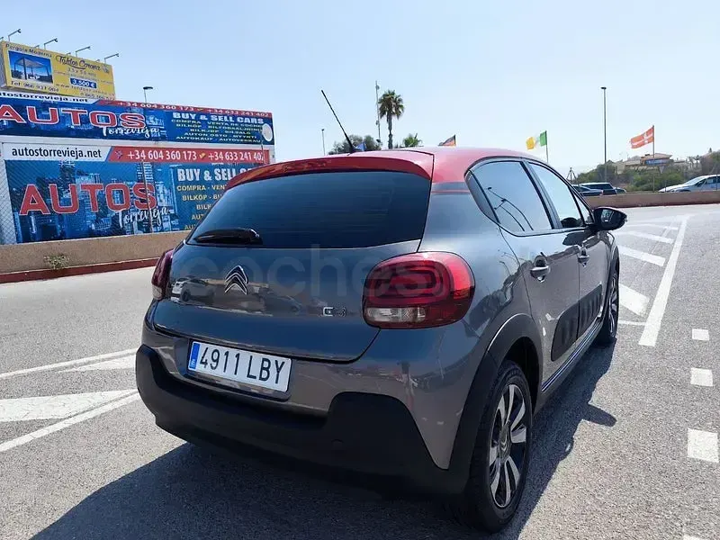 Usado Citroën C3 Feel 82 CV (60 kW) 2019 Gris / plata Utilitario